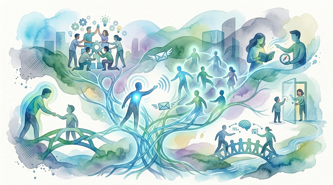 Community, trust, and showing up: the true connective tissue.