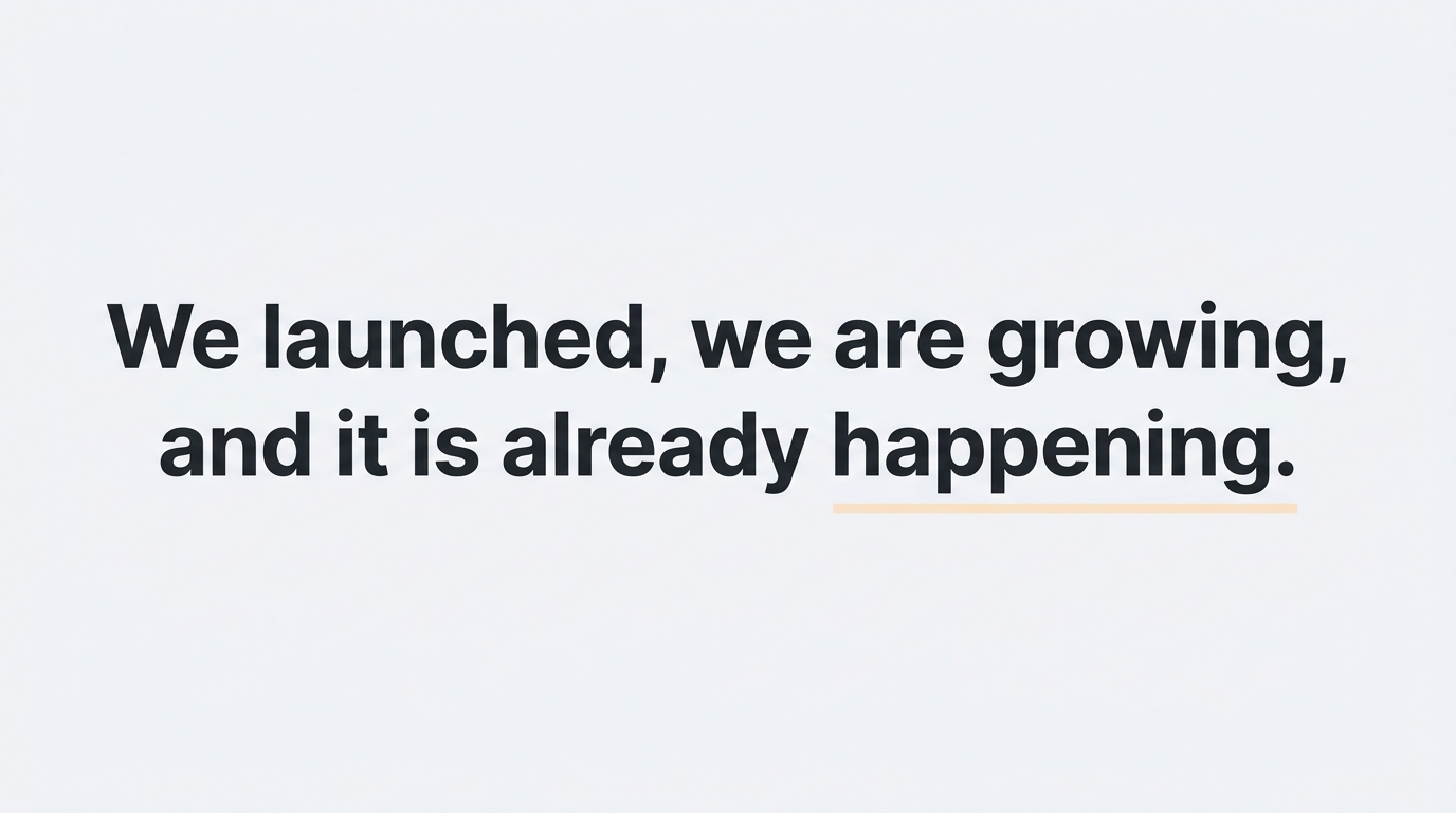 Exceeding wildest goals: Launch success fuels rapid growth.