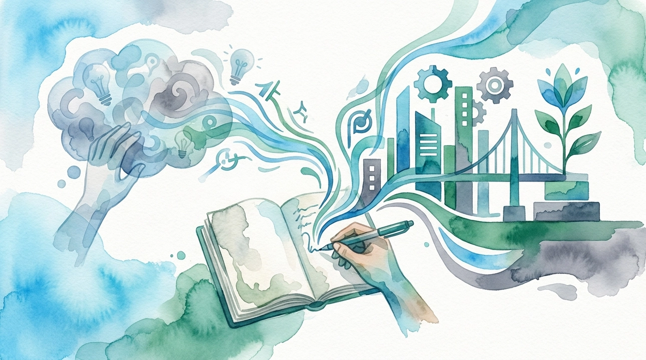 Writing makes ideas tangible, actionable, and real.
