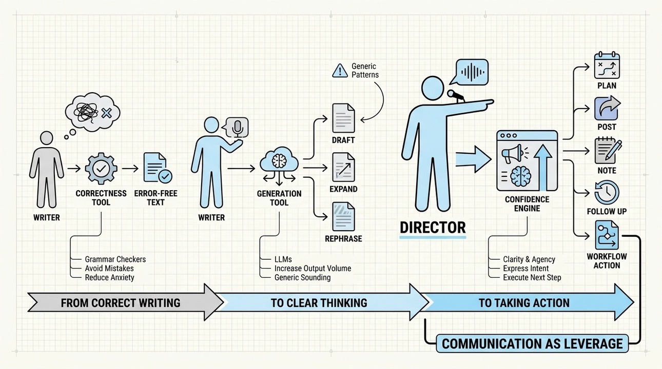 Writing, thinking, acting: Tools evolve communication power.