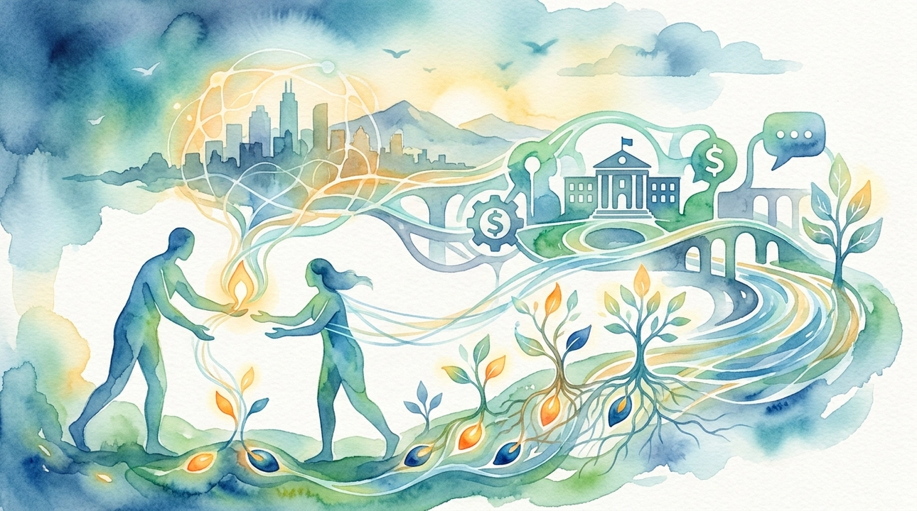Ecosystems are earned through mutual support, not built.
