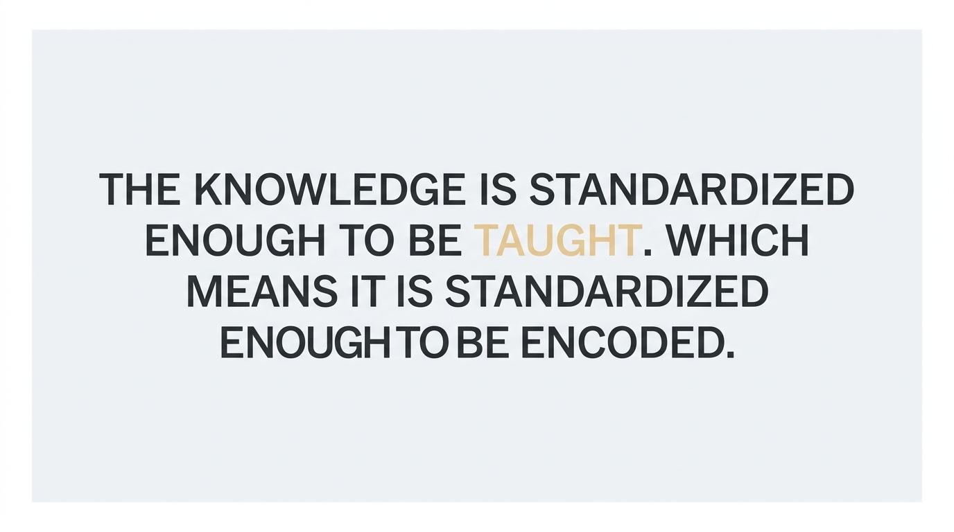 GRC knowledge is teachable, not rare.